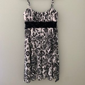 Black and White Speechless Dress
